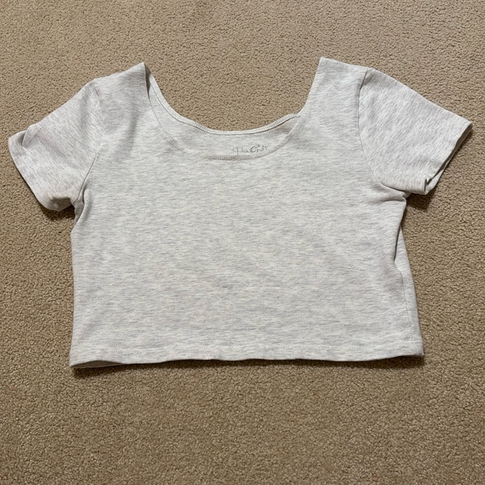 Brandy Melville Heather grey tee